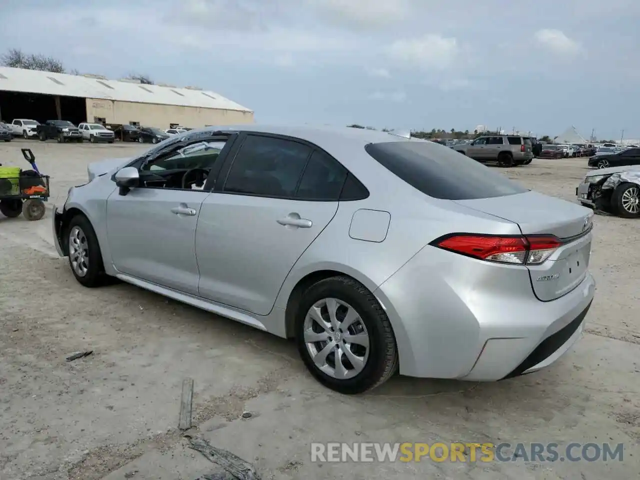 2 Photograph of a damaged car 5YFEPMAE7NP293783 TOYOTA COROLLA 2022