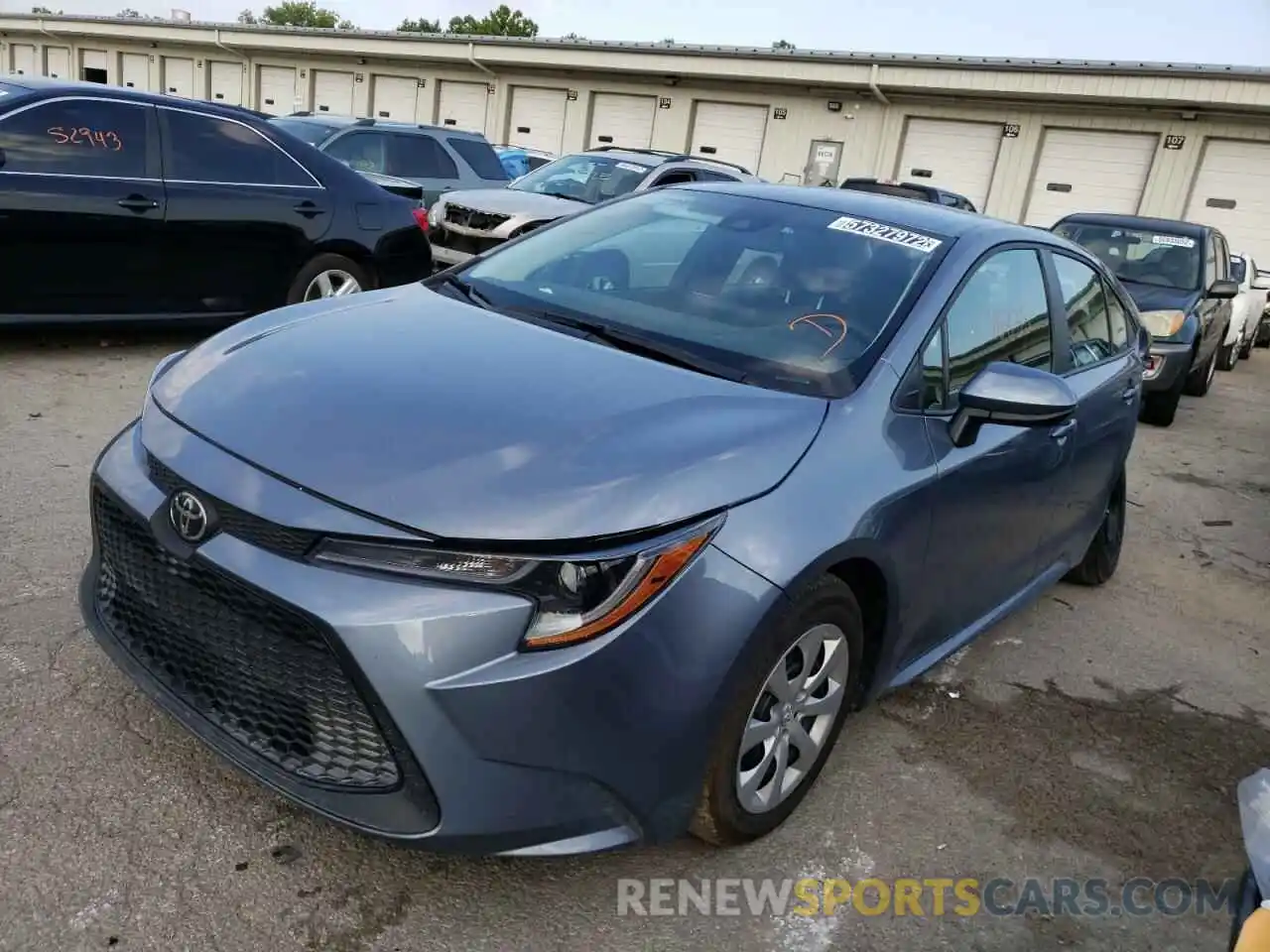 2 Photograph of a damaged car 5YFEPMAE7NP300893 TOYOTA COROLLA 2022