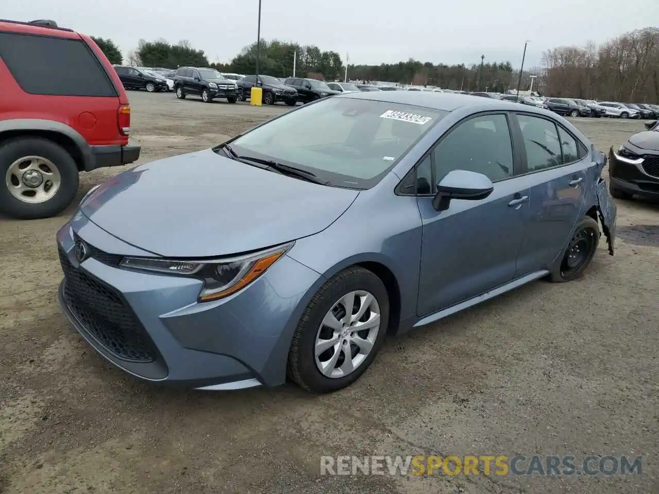 1 Photograph of a damaged car 5YFEPMAE7NP310405 TOYOTA COROLLA 2022