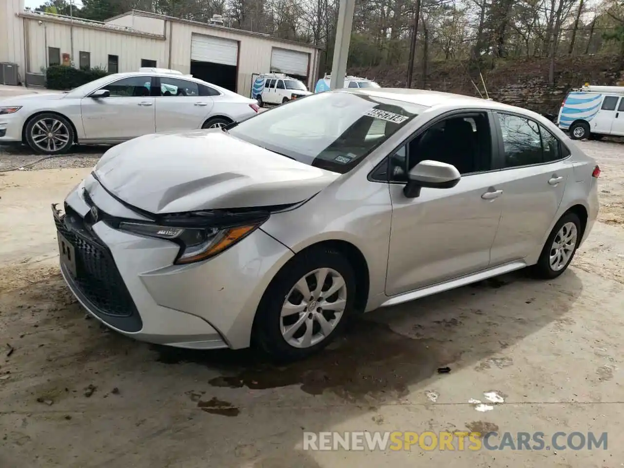 1 Photograph of a damaged car 5YFEPMAE7NP334526 TOYOTA COROLLA 2022