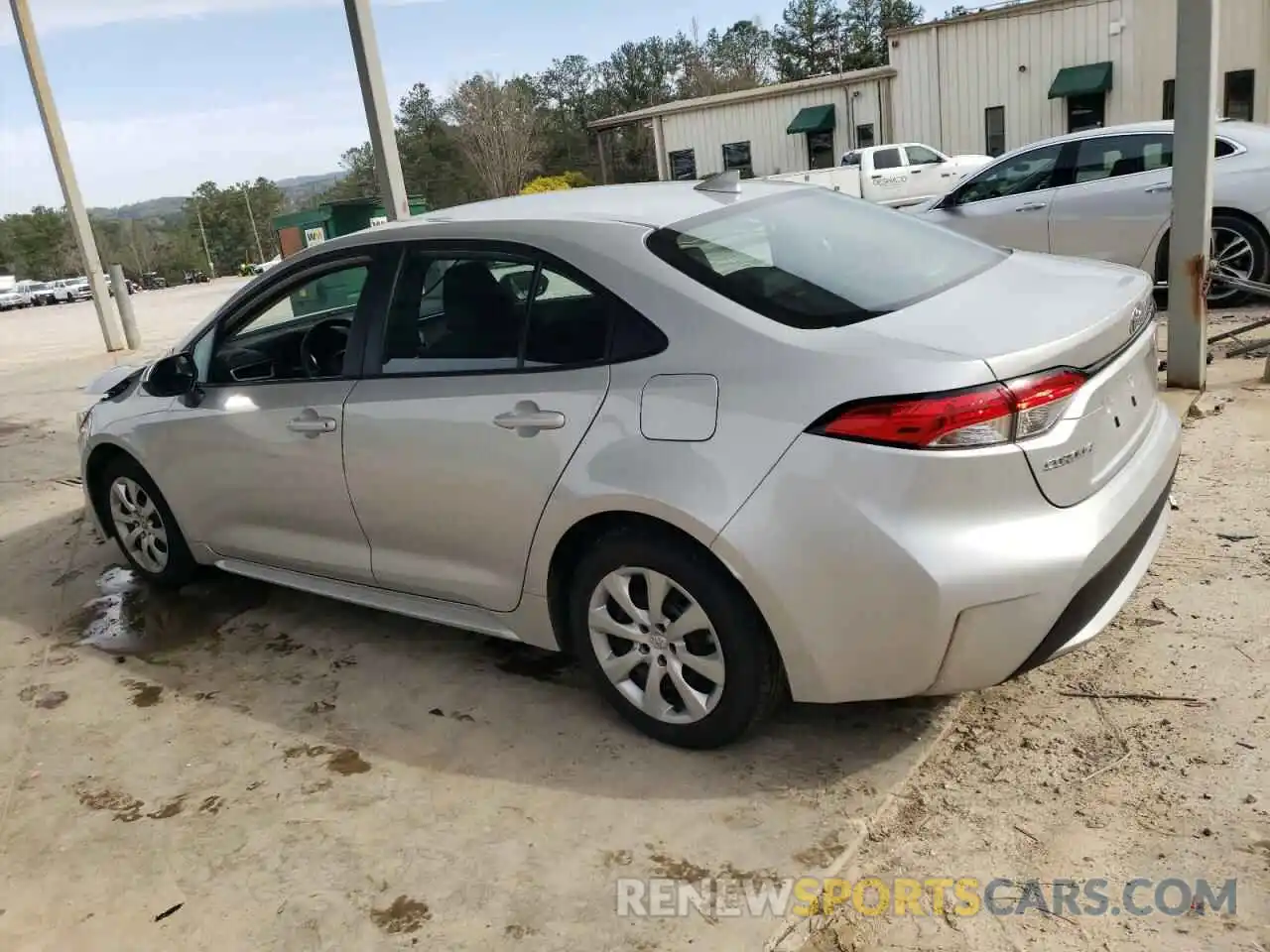 2 Photograph of a damaged car 5YFEPMAE7NP334526 TOYOTA COROLLA 2022