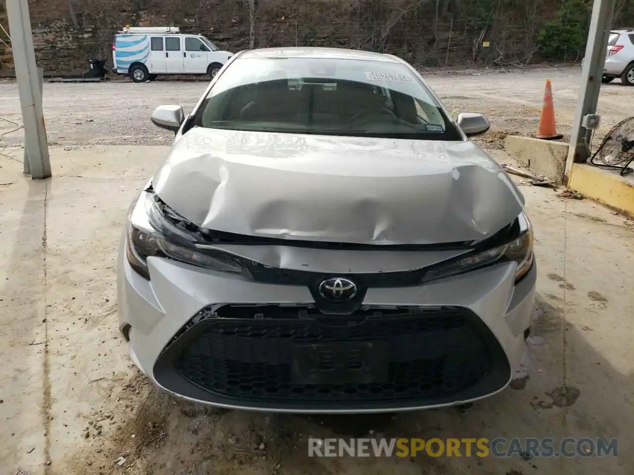 5 Photograph of a damaged car 5YFEPMAE7NP334526 TOYOTA COROLLA 2022