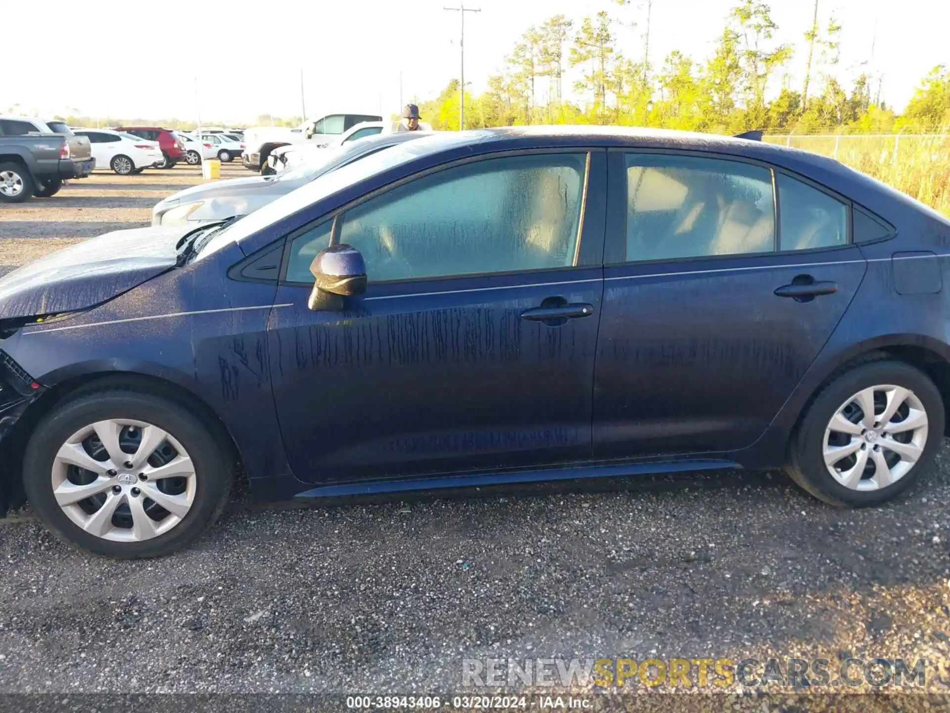 14 Photograph of a damaged car 5YFEPMAE7NP378445 TOYOTA COROLLA 2022