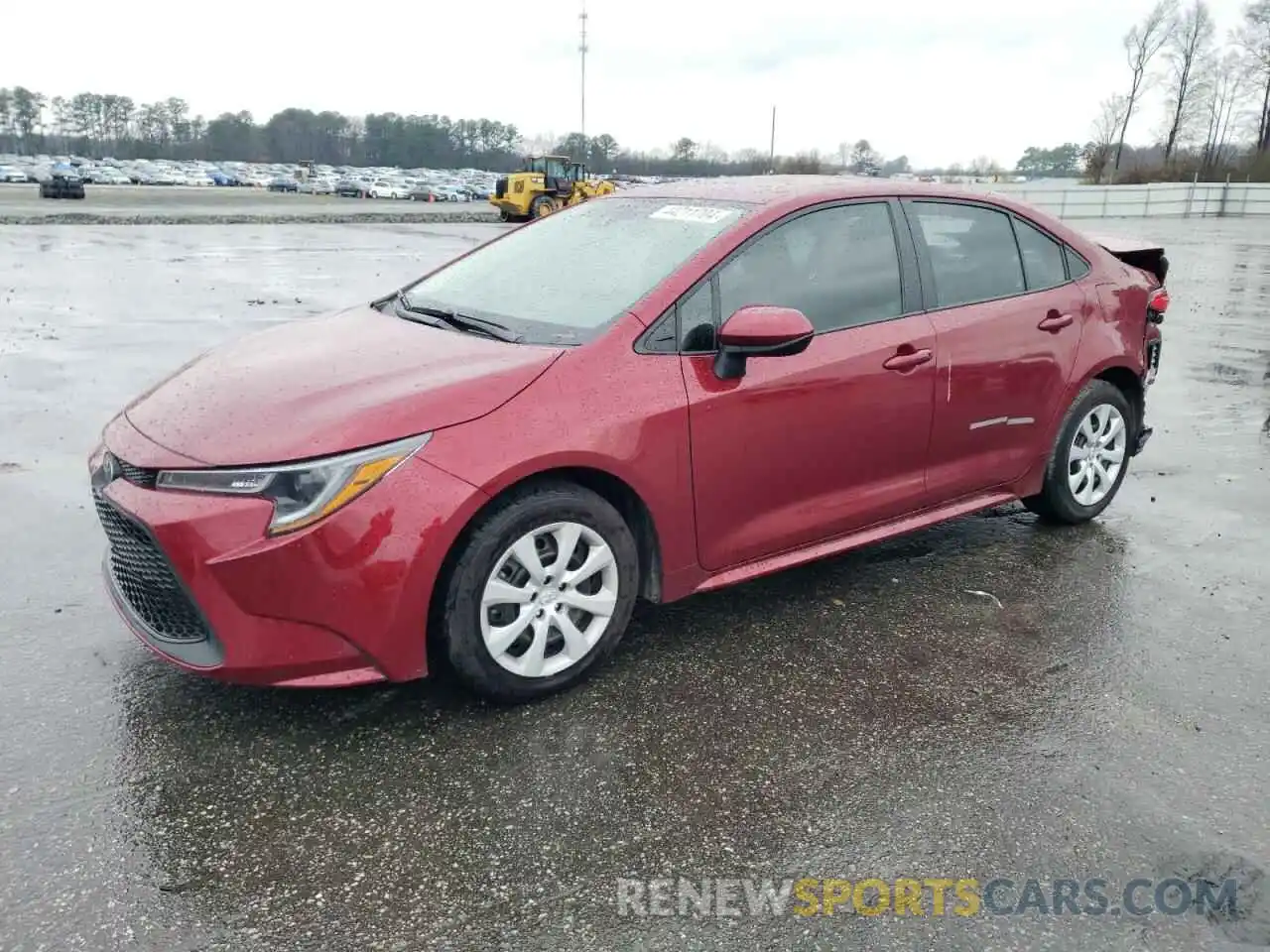 1 Photograph of a damaged car 5YFEPMAE7NP391891 TOYOTA COROLLA 2022