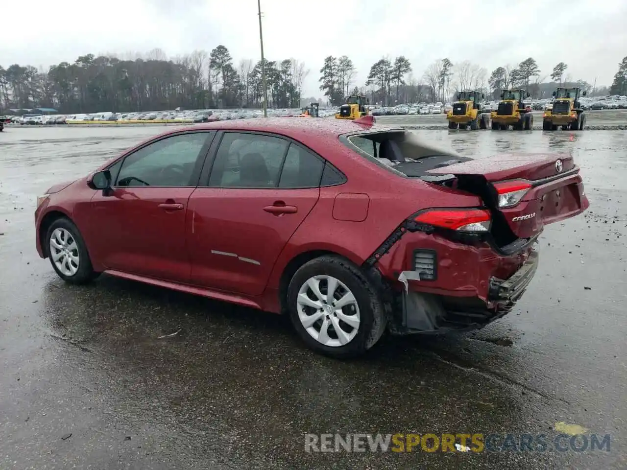 2 Photograph of a damaged car 5YFEPMAE7NP391891 TOYOTA COROLLA 2022