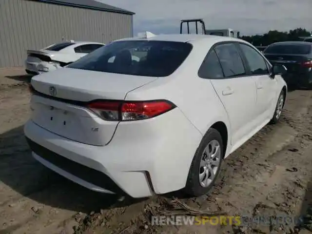 4 Photograph of a damaged car 5YFEPMAE8NP302474 TOYOTA COROLLA 2022