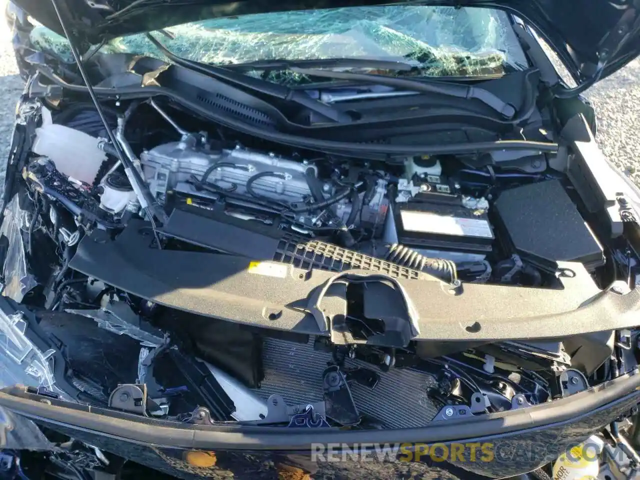 7 Photograph of a damaged car 5YFEPMAE8NP309098 TOYOTA COROLLA 2022