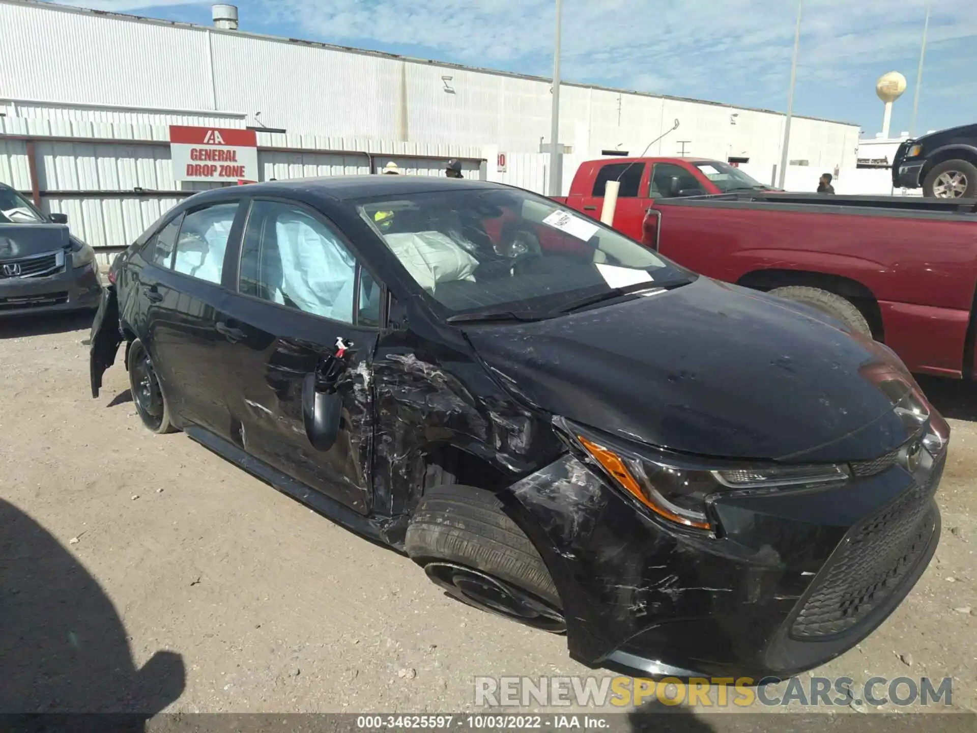 6 Photograph of a damaged car 5YFEPMAE8NP342697 TOYOTA COROLLA 2022