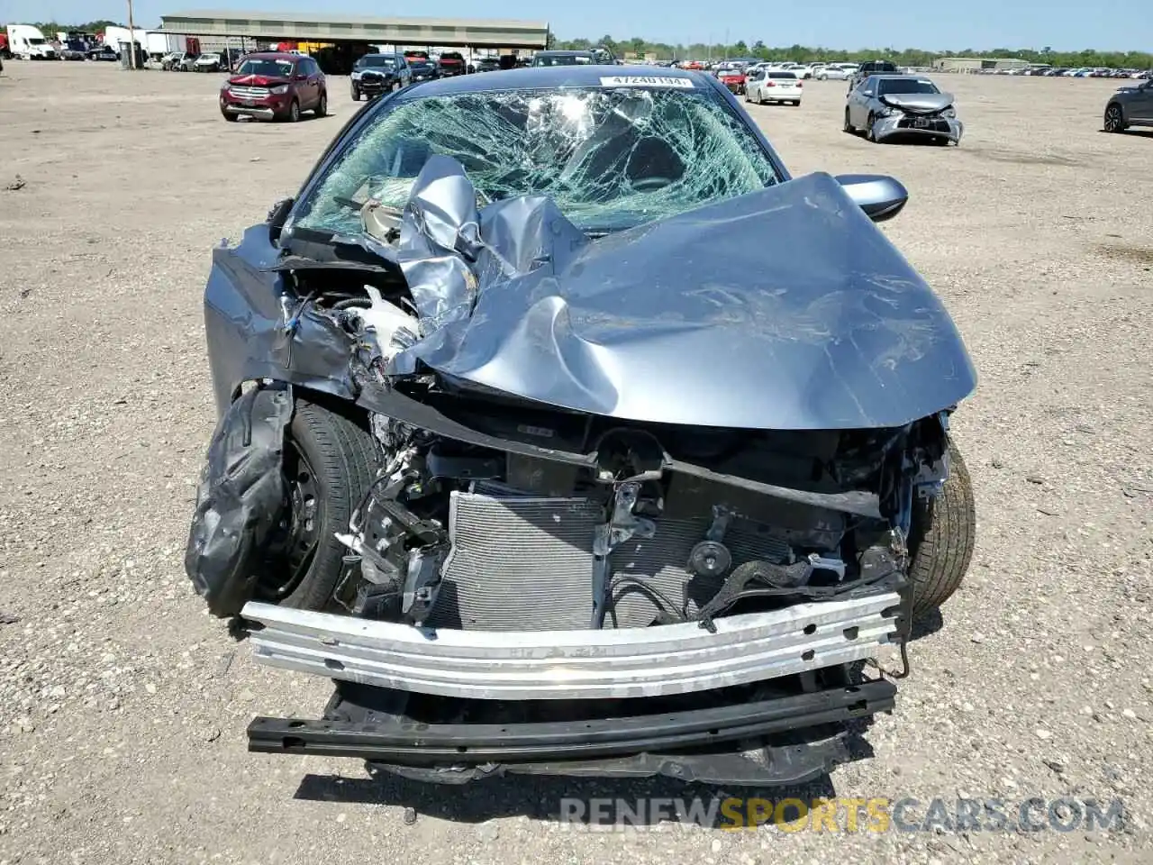5 Photograph of a damaged car 5YFEPMAE8NP343381 TOYOTA COROLLA 2022