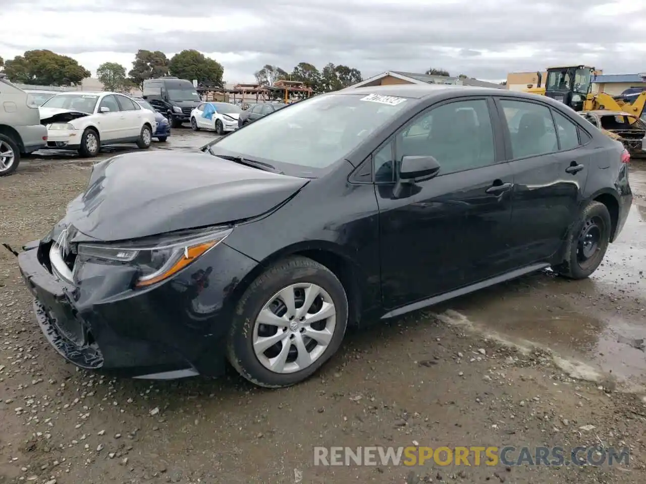 1 Photograph of a damaged car 5YFEPMAE8NP350041 TOYOTA COROLLA 2022