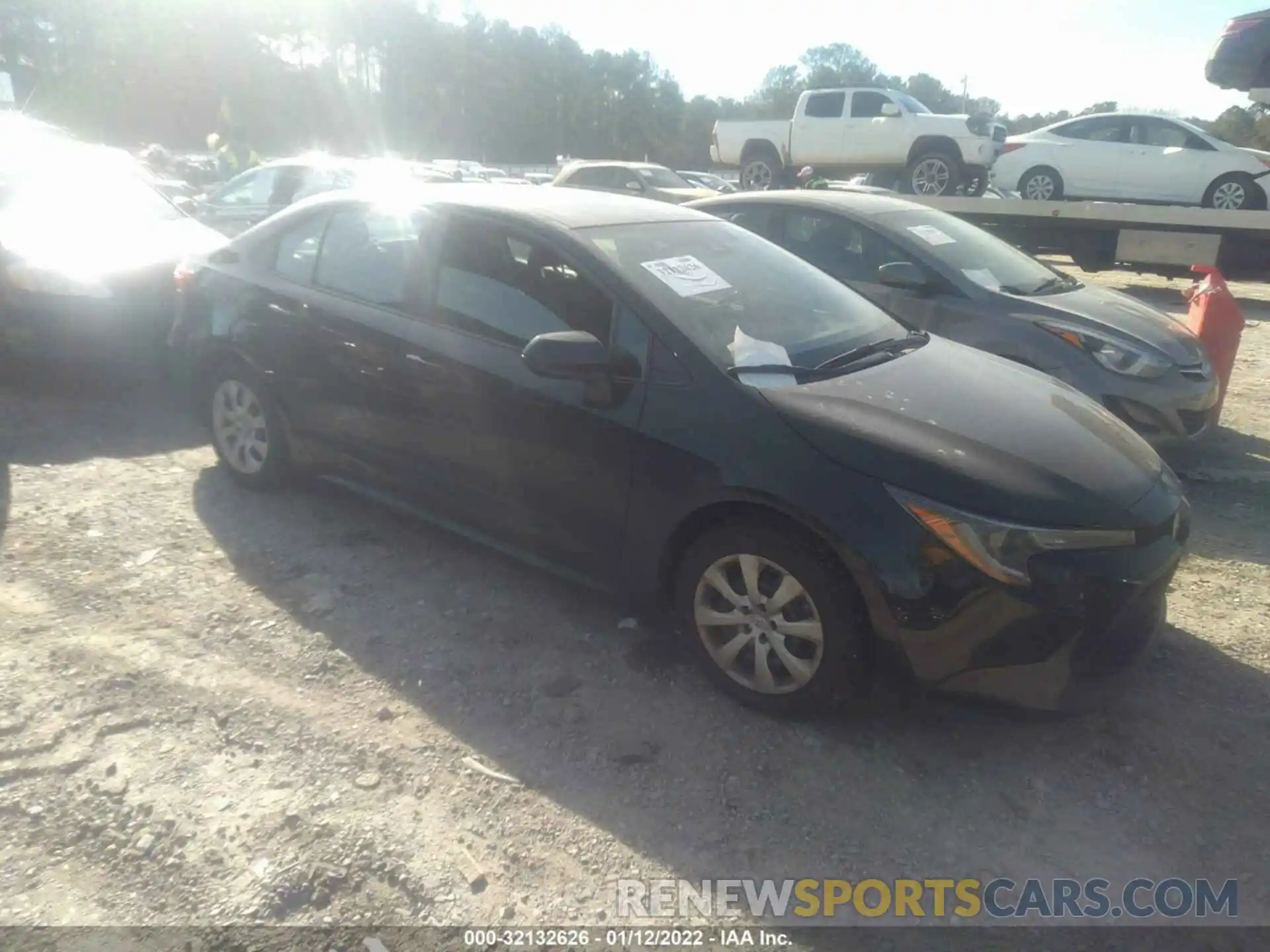 1 Photograph of a damaged car 5YFEPMAE9NP278704 TOYOTA COROLLA 2022