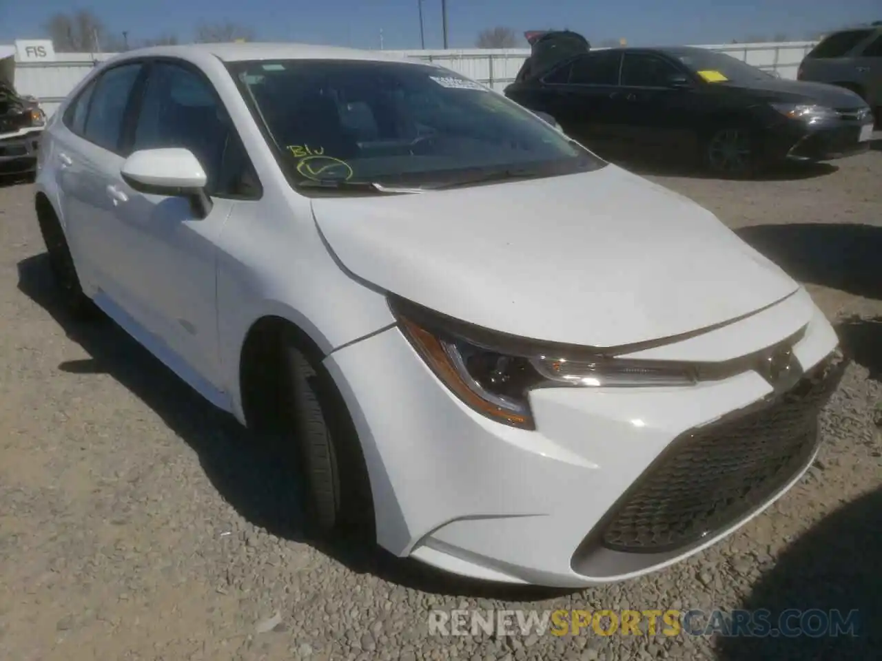 1 Photograph of a damaged car 5YFEPMAE9NP280517 TOYOTA COROLLA 2022