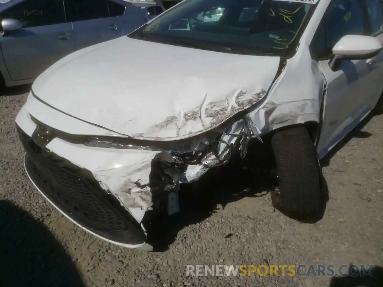 9 Photograph of a damaged car 5YFEPMAE9NP280517 TOYOTA COROLLA 2022