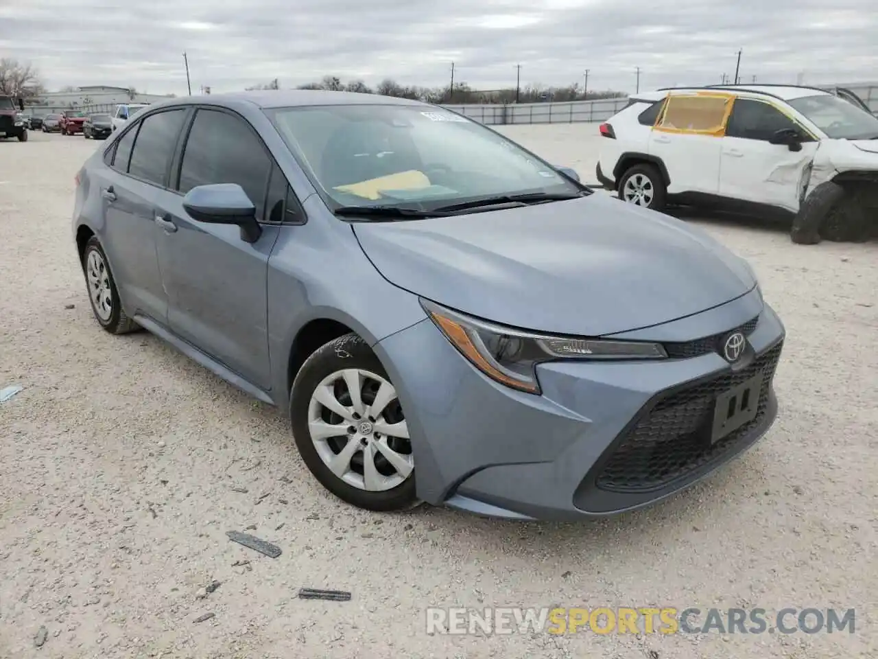 1 Photograph of a damaged car 5YFEPMAE9NP283496 TOYOTA COROLLA 2022