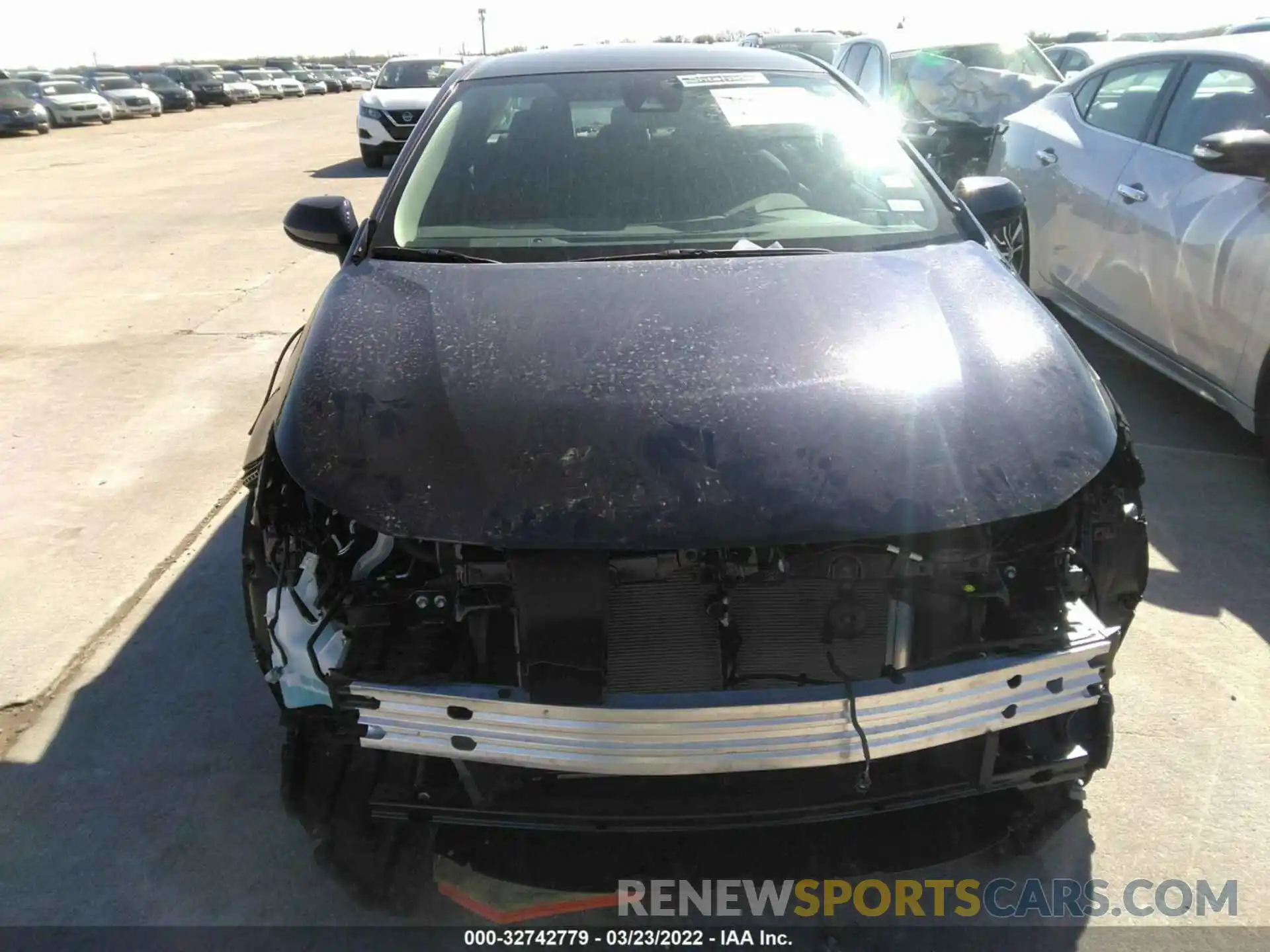 6 Photograph of a damaged car 5YFEPMAE9NP289749 TOYOTA COROLLA 2022