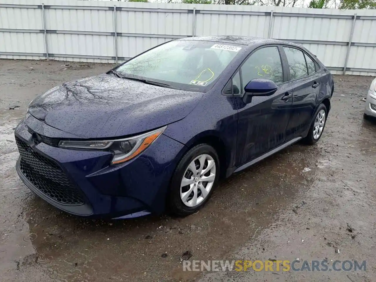 2 Photograph of a damaged car 5YFEPMAE9NP293946 TOYOTA COROLLA 2022