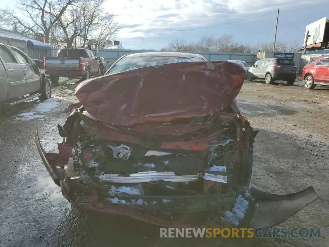 5 Photograph of a damaged car 5YFEPMAE9NP298712 TOYOTA COROLLA 2022