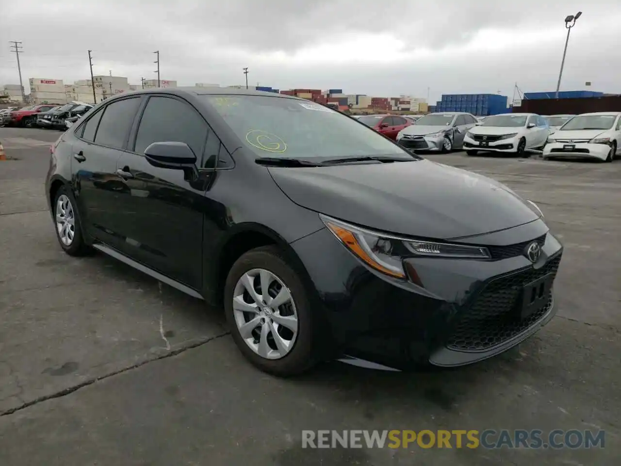 1 Photograph of a damaged car 5YFEPMAE9NP300328 TOYOTA COROLLA 2022