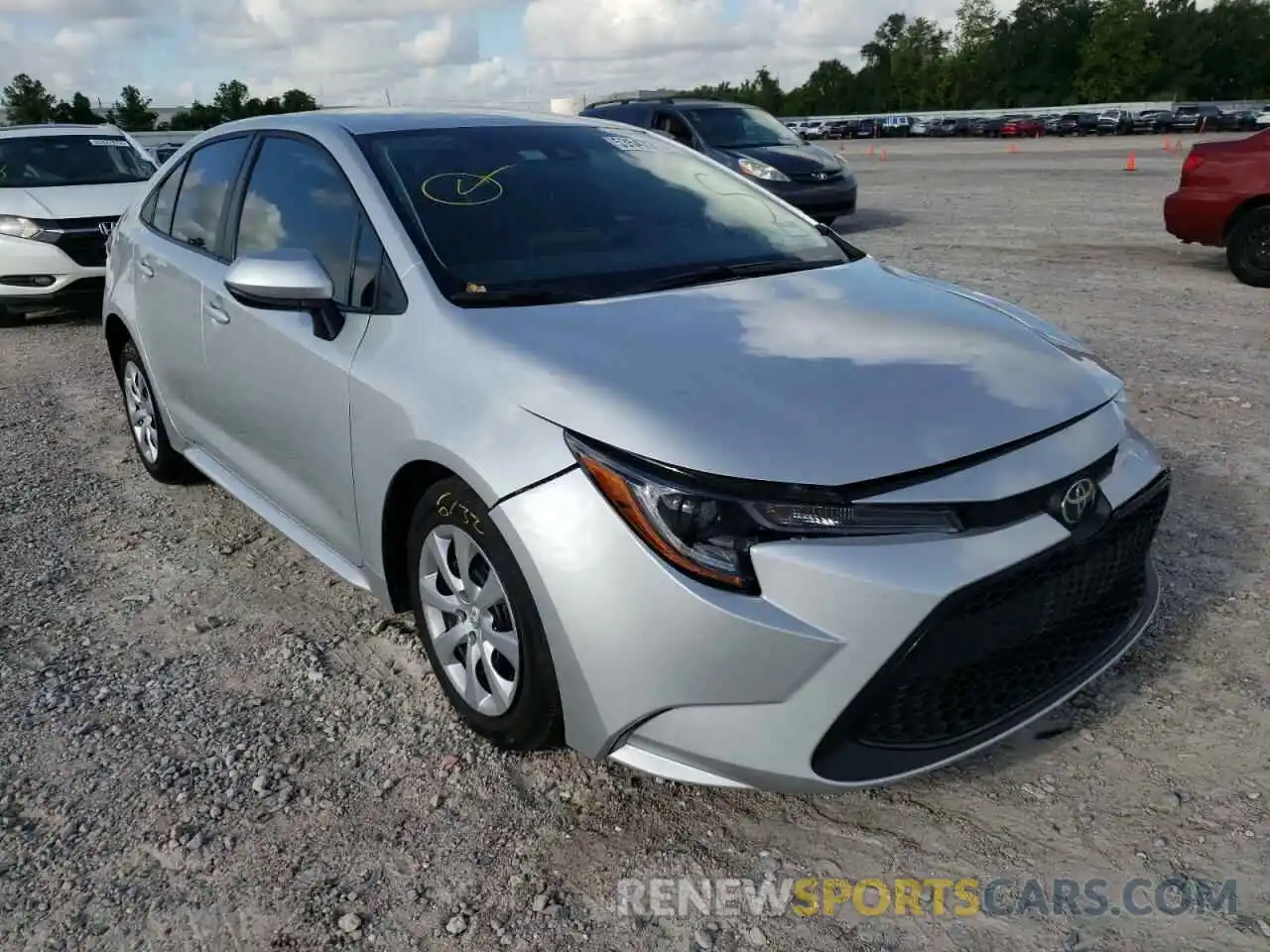 1 Photograph of a damaged car 5YFEPMAE9NP321115 TOYOTA COROLLA 2022