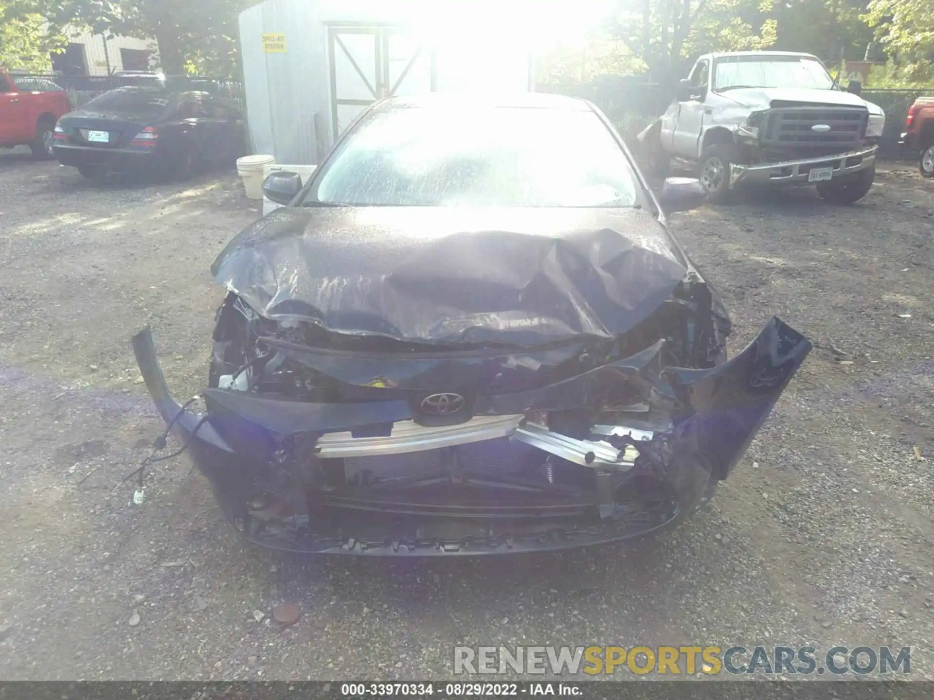 6 Photograph of a damaged car 5YFEPMAE9NP333295 TOYOTA COROLLA 2022