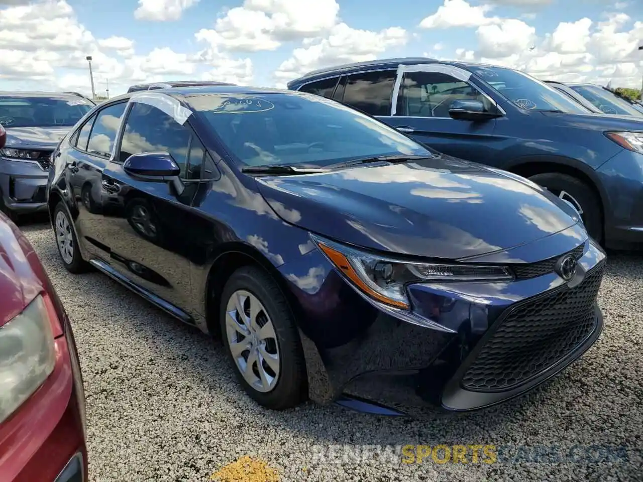 1 Photograph of a damaged car 5YFEPMAE9NP357337 TOYOTA COROLLA 2022