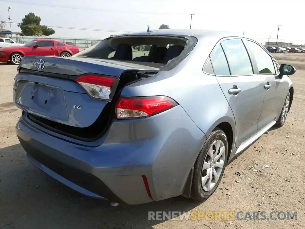 4 Photograph of a damaged car 5YFEPMAEXNP271468 TOYOTA COROLLA 2022