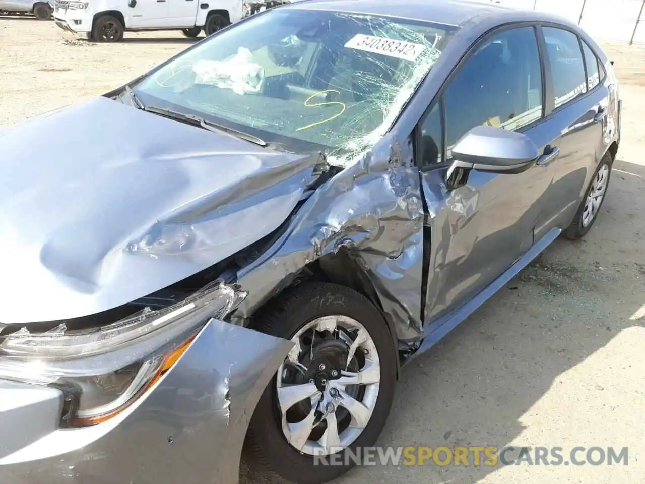 9 Photograph of a damaged car 5YFEPMAEXNP271468 TOYOTA COROLLA 2022