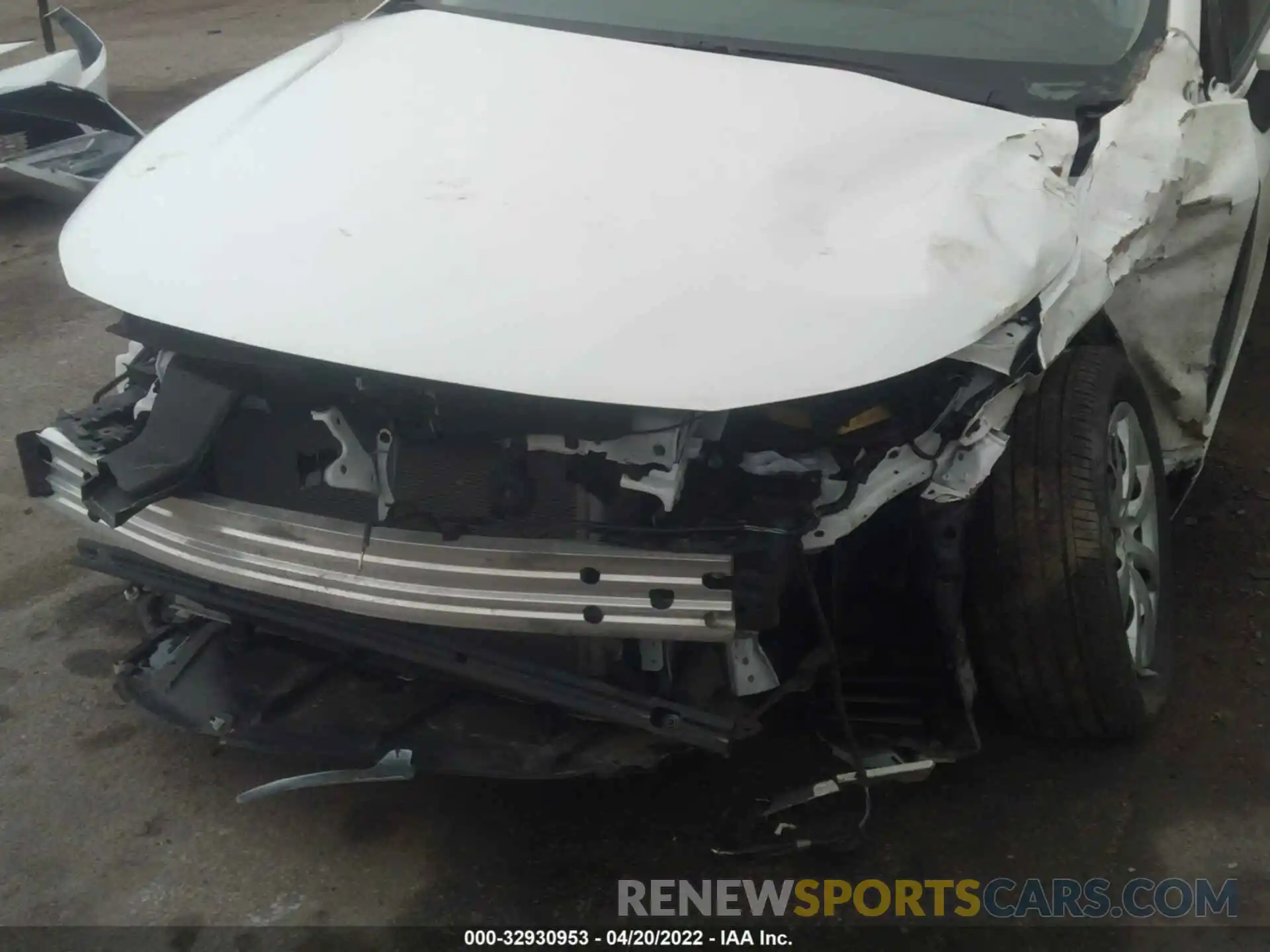 6 Photograph of a damaged car 5YFEPMAEXNP273124 TOYOTA COROLLA 2022