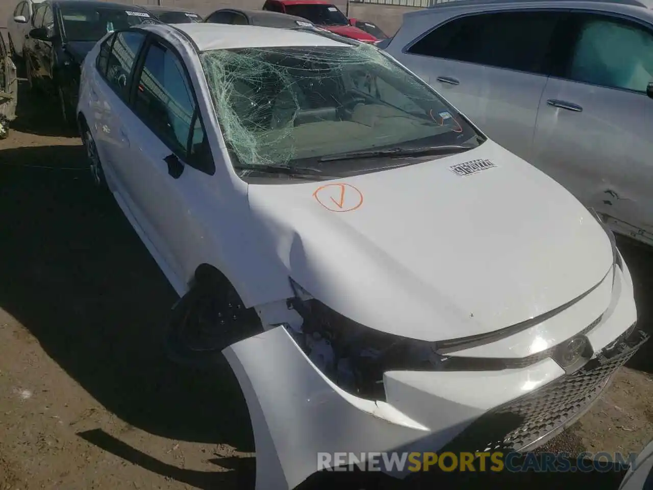 9 Photograph of a damaged car 5YFEPMAEXNP279098 TOYOTA COROLLA 2022