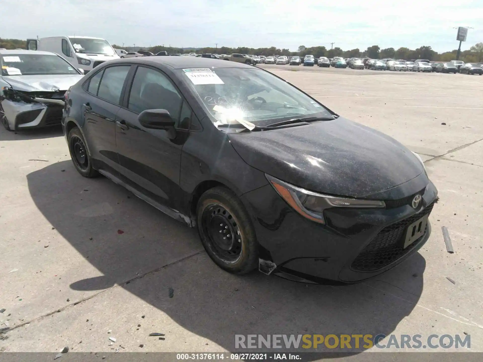 1 Photograph of a damaged car 5YFEPMAEXNP279957 TOYOTA COROLLA 2022