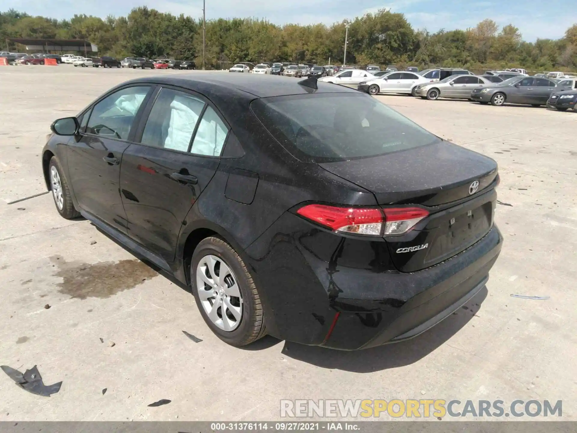 3 Photograph of a damaged car 5YFEPMAEXNP279957 TOYOTA COROLLA 2022