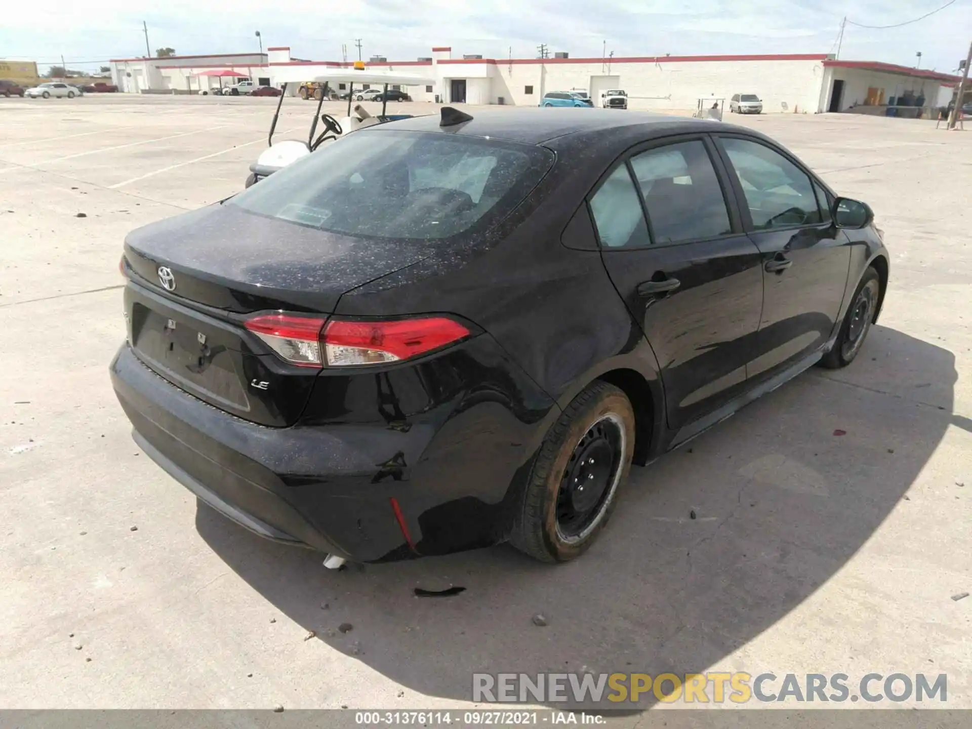 4 Photograph of a damaged car 5YFEPMAEXNP279957 TOYOTA COROLLA 2022