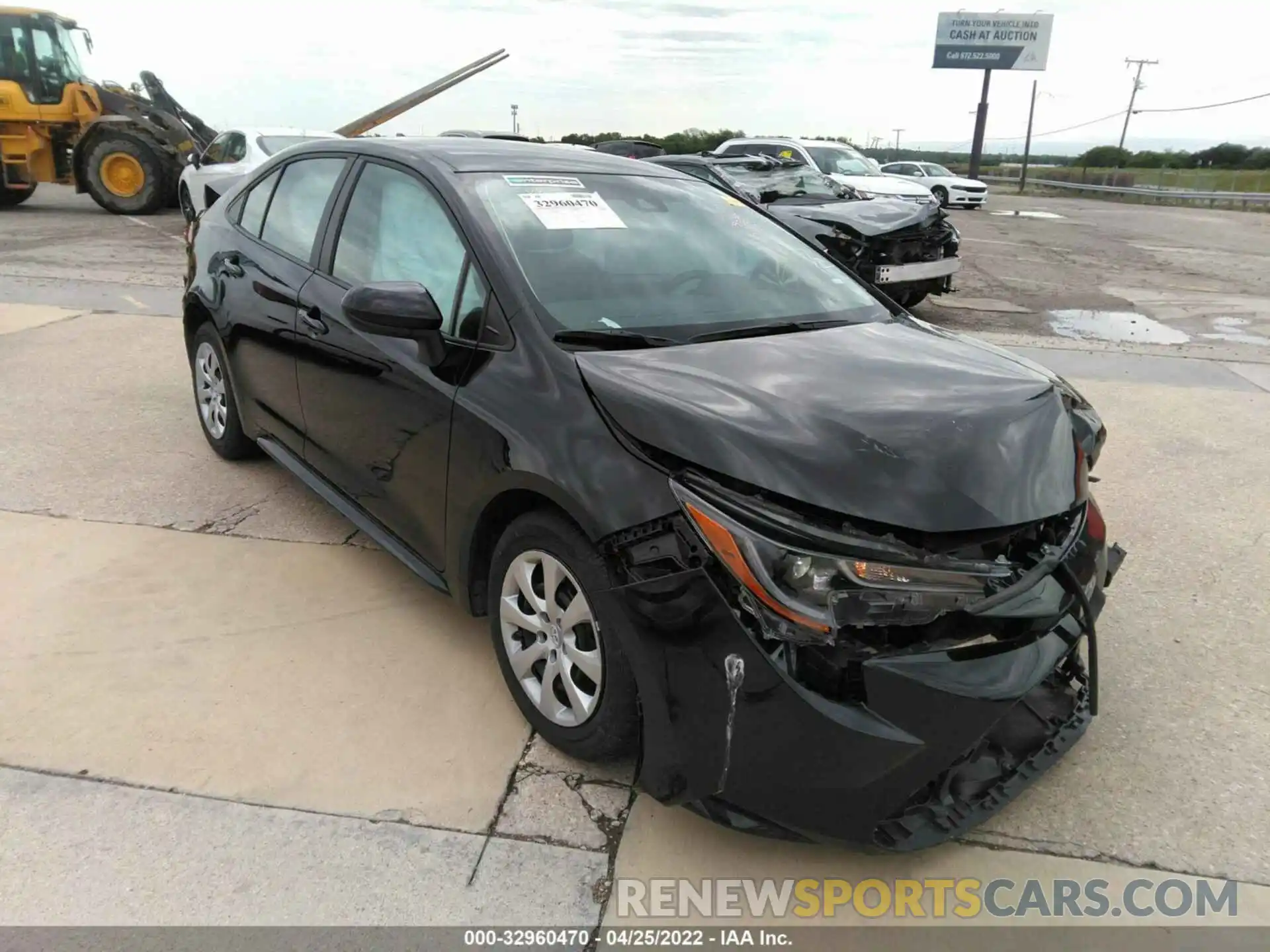 1 Photograph of a damaged car 5YFEPMAEXNP286617 TOYOTA COROLLA 2022