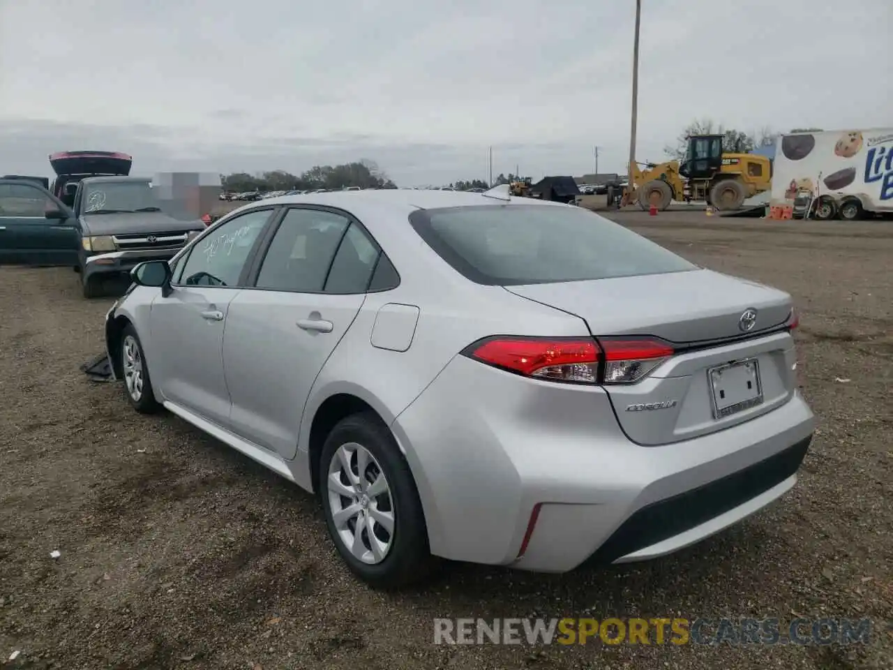 3 Photograph of a damaged car 5YFEPMAEXNP286665 TOYOTA COROLLA 2022