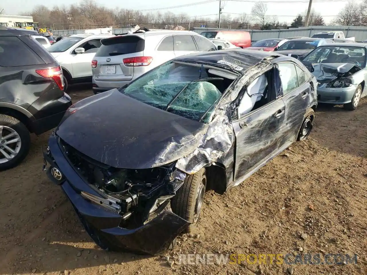 9 Photograph of a damaged car 5YFEPMAEXNP289212 TOYOTA COROLLA 2022