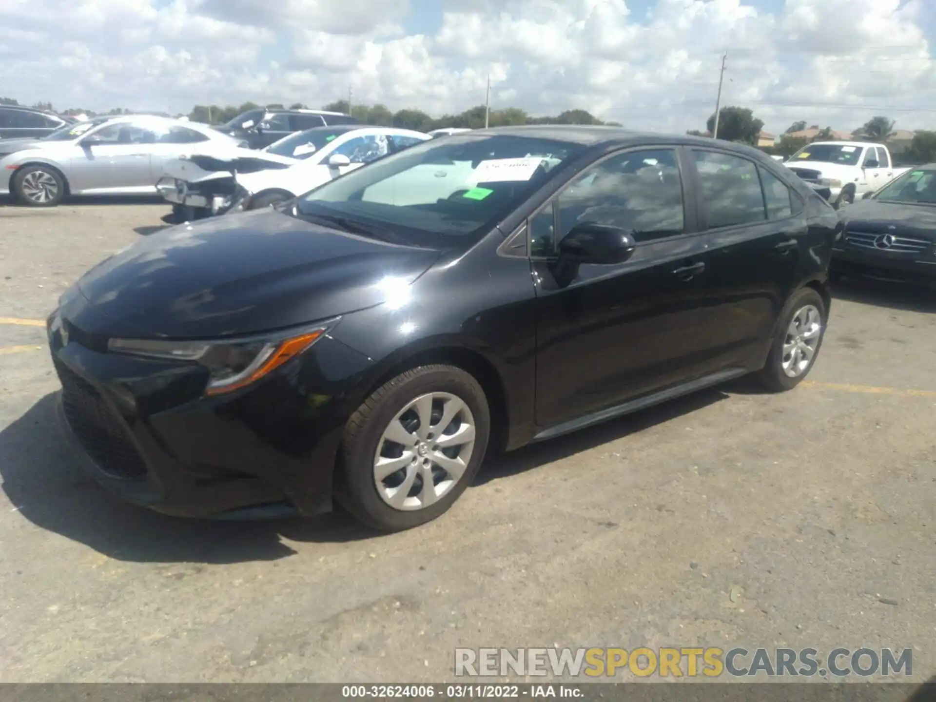 2 Photograph of a damaged car 5YFEPMAEXNP289582 TOYOTA COROLLA 2022