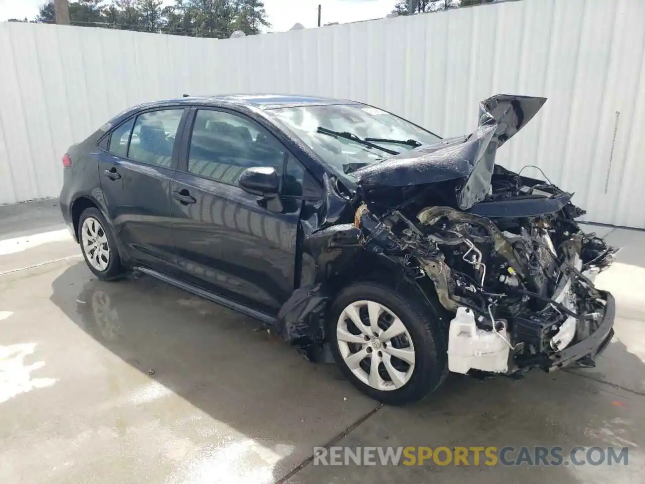 4 Photograph of a damaged car 5YFEPMAEXNP289596 TOYOTA COROLLA 2022