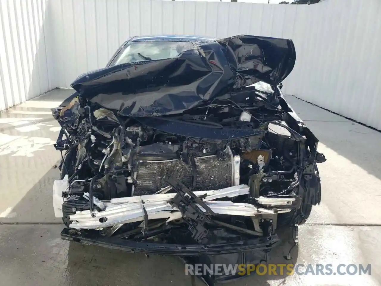 5 Photograph of a damaged car 5YFEPMAEXNP289596 TOYOTA COROLLA 2022