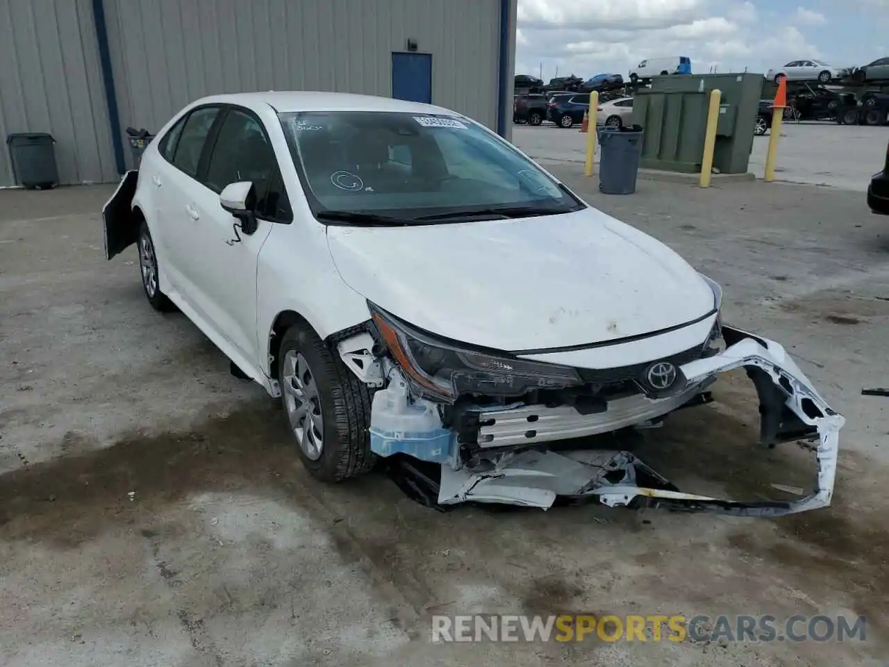 1 Photograph of a damaged car 5YFEPMAEXNP293664 TOYOTA COROLLA 2022