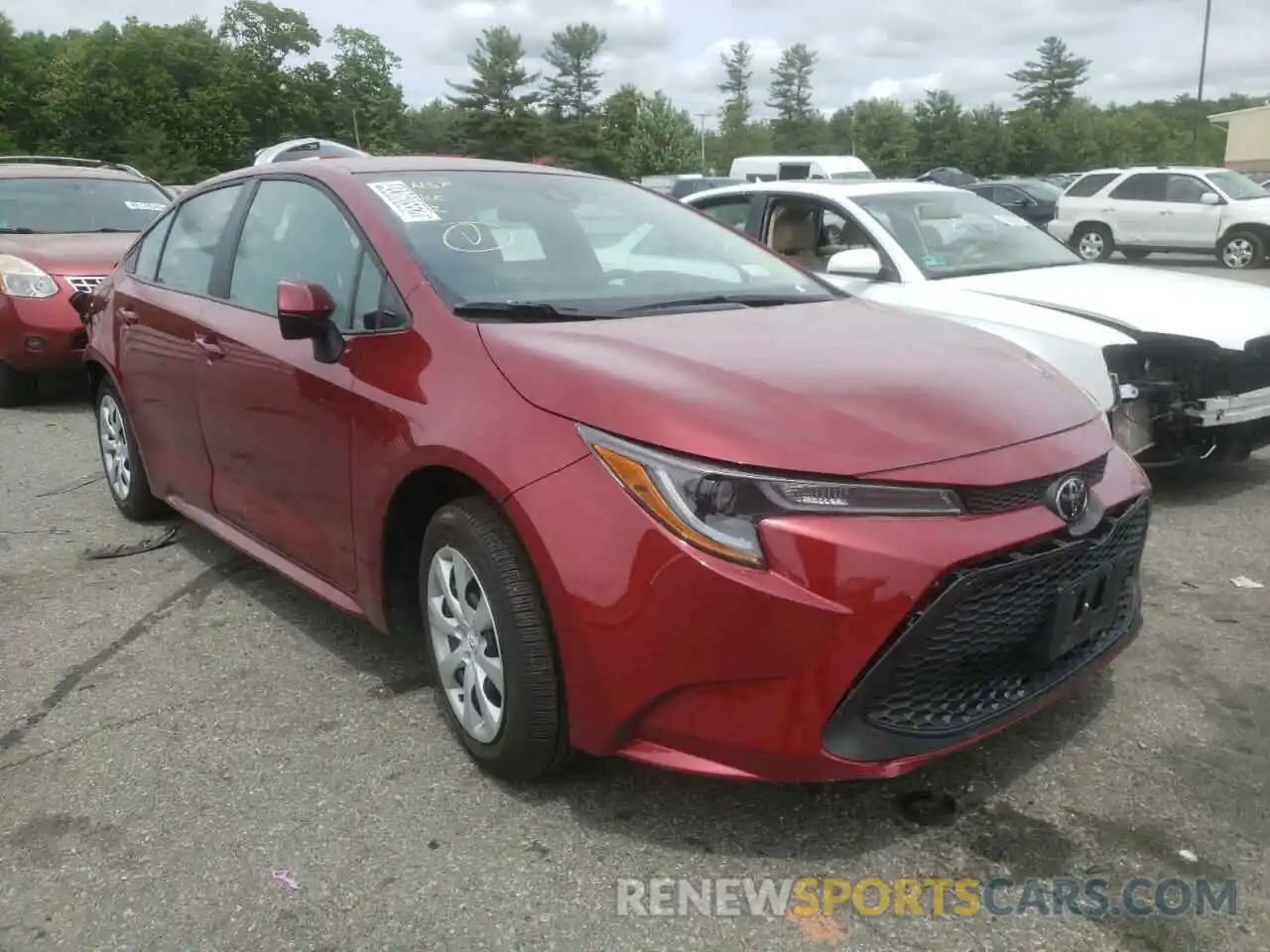 1 Photograph of a damaged car 5YFEPMAEXNP298556 TOYOTA COROLLA 2022