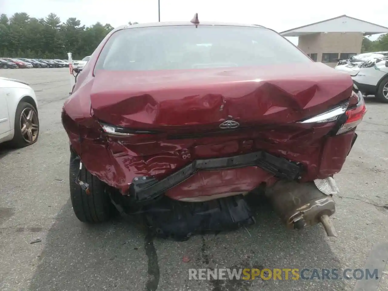 9 Photograph of a damaged car 5YFEPMAEXNP298556 TOYOTA COROLLA 2022