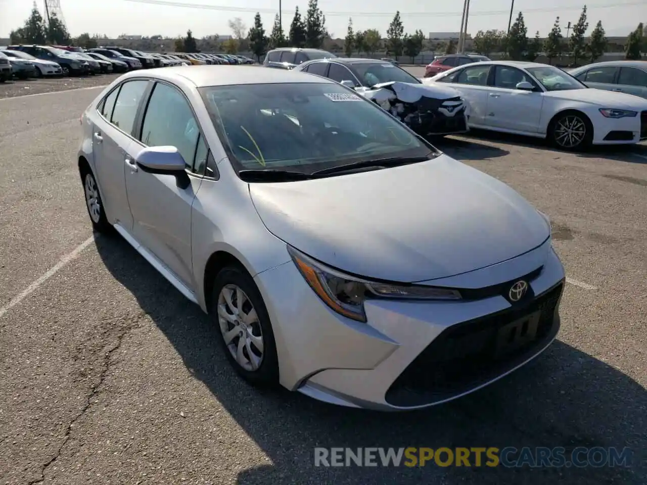 1 Photograph of a damaged car 5YFEPMAEXNP300449 TOYOTA COROLLA 2022