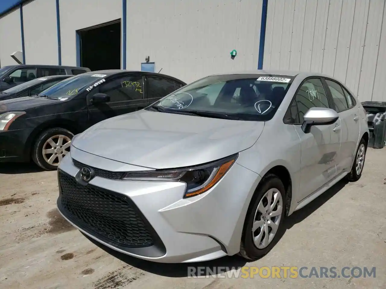 2 Photograph of a damaged car 5YFEPMAEXNP300578 TOYOTA COROLLA 2022