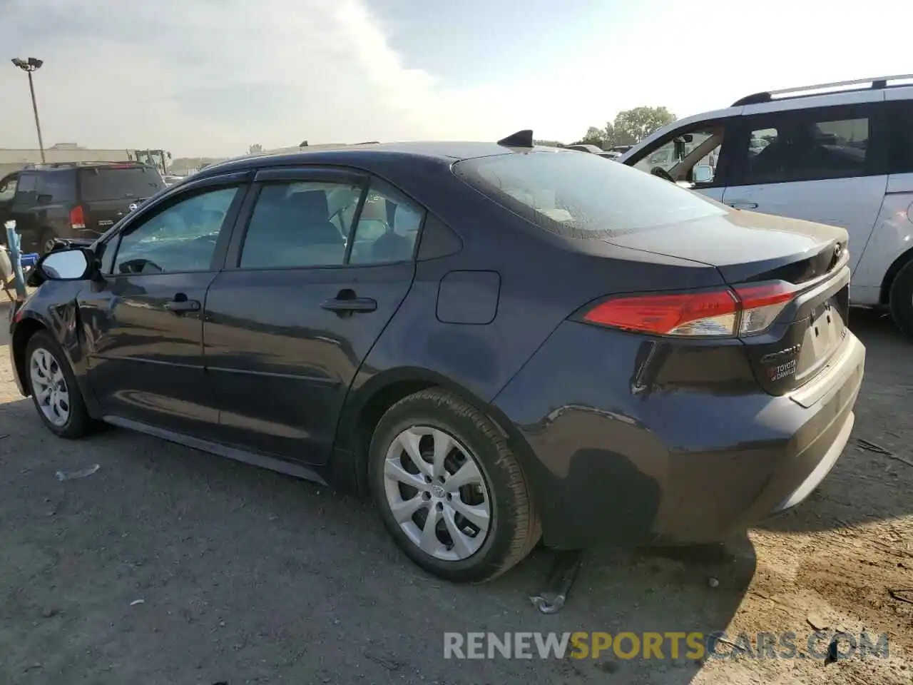 3 Photograph of a damaged car 5YFEPMAEXNP300760 TOYOTA COROLLA 2022