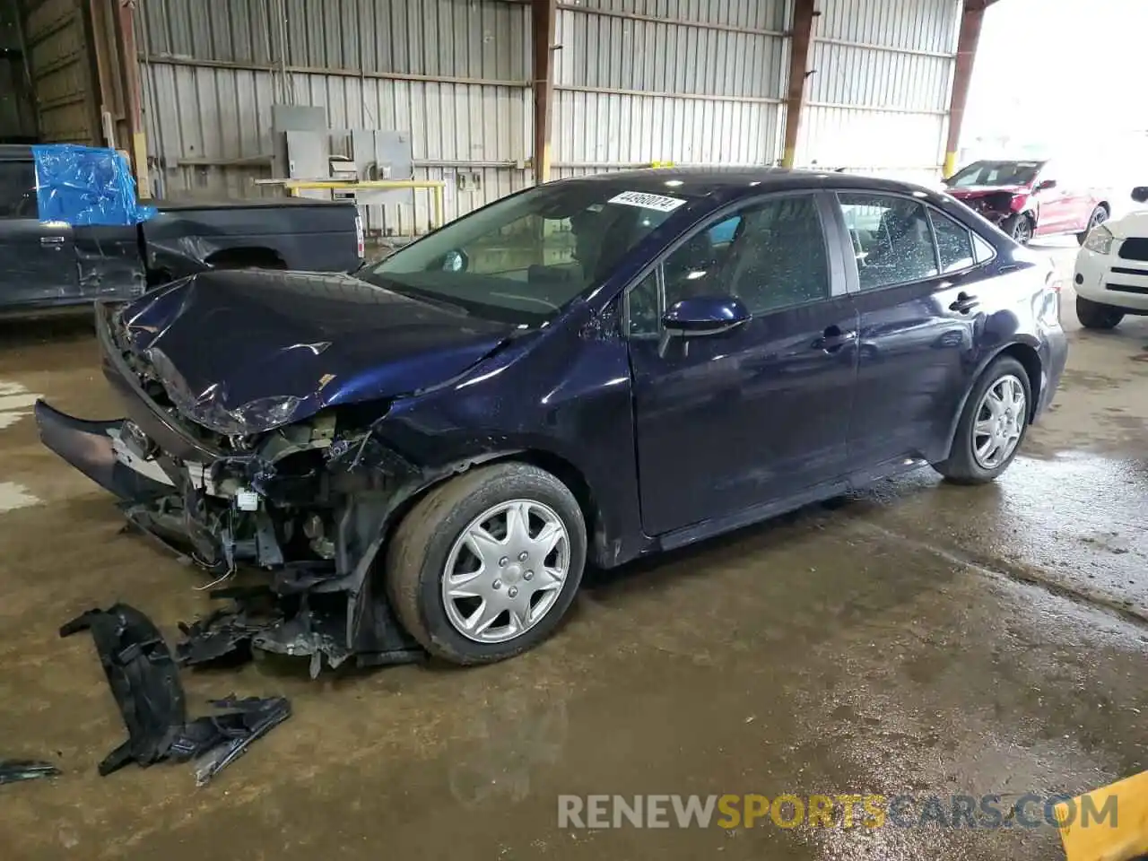 1 Photograph of a damaged car 5YFEPMAEXNP301732 TOYOTA COROLLA 2022