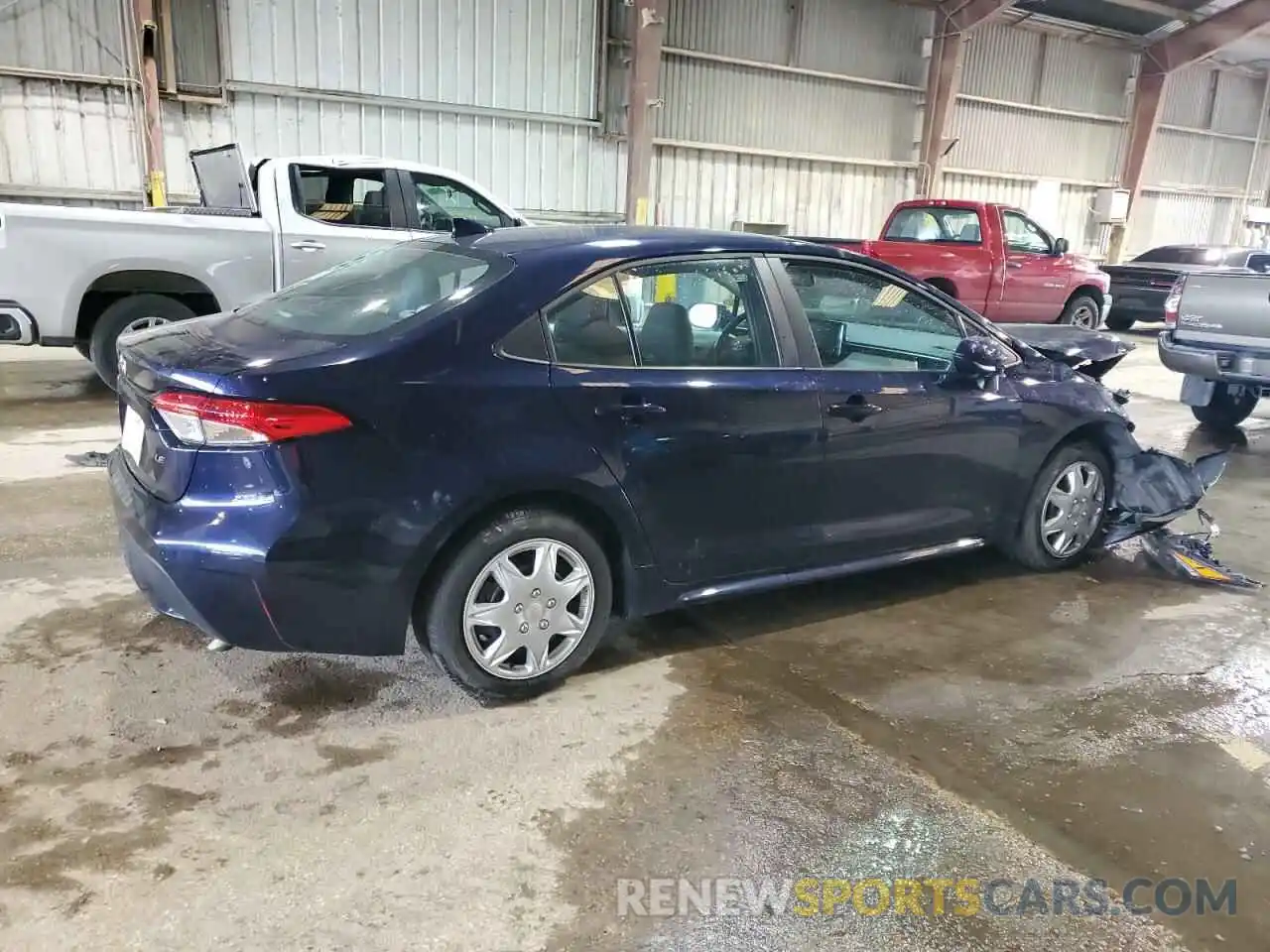 3 Photograph of a damaged car 5YFEPMAEXNP301732 TOYOTA COROLLA 2022