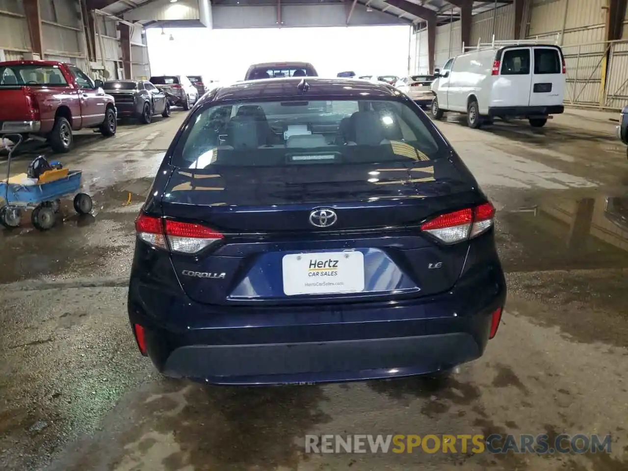 6 Photograph of a damaged car 5YFEPMAEXNP301732 TOYOTA COROLLA 2022