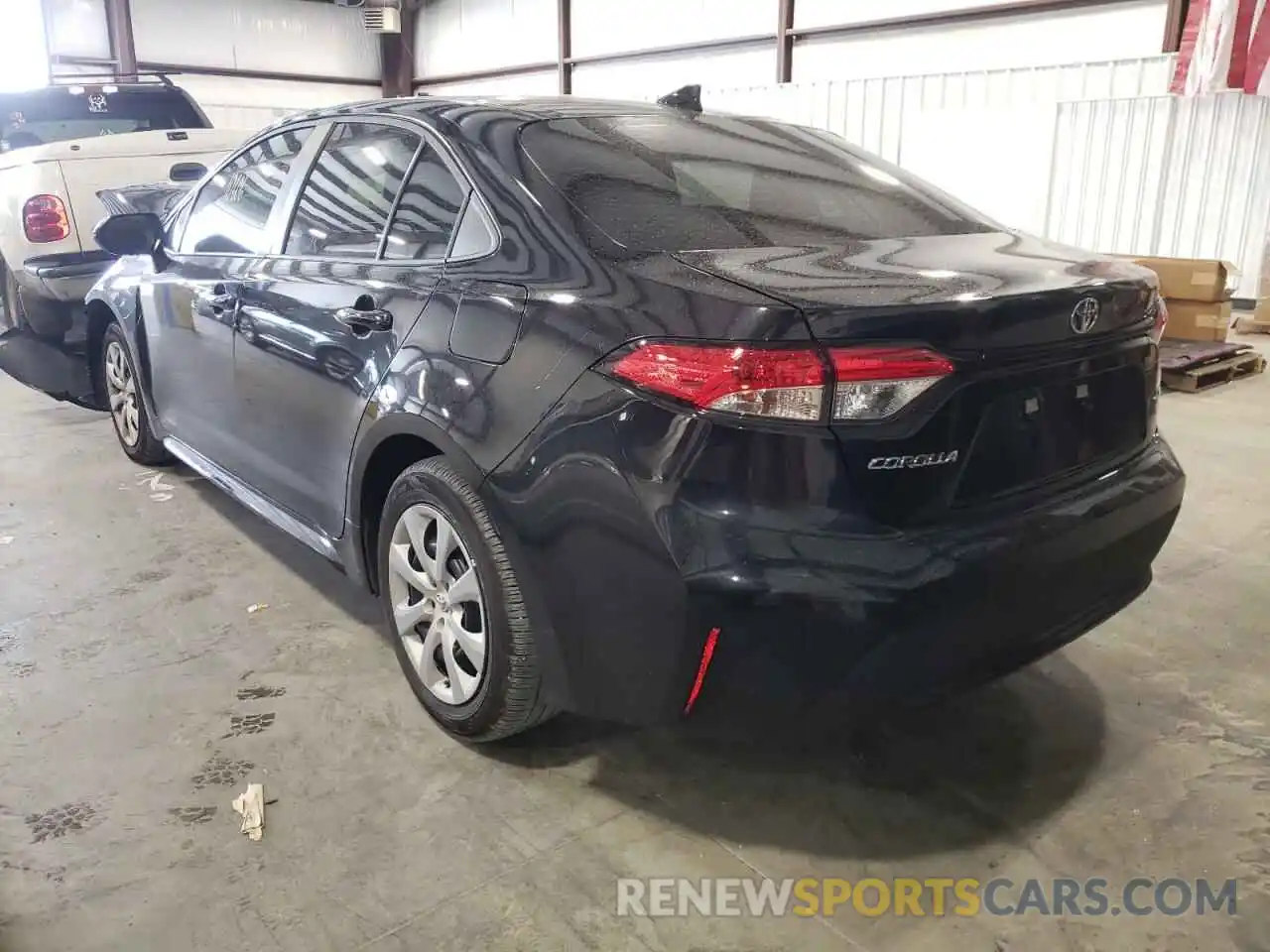 3 Photograph of a damaged car 5YFEPMAEXNP311368 TOYOTA COROLLA 2022