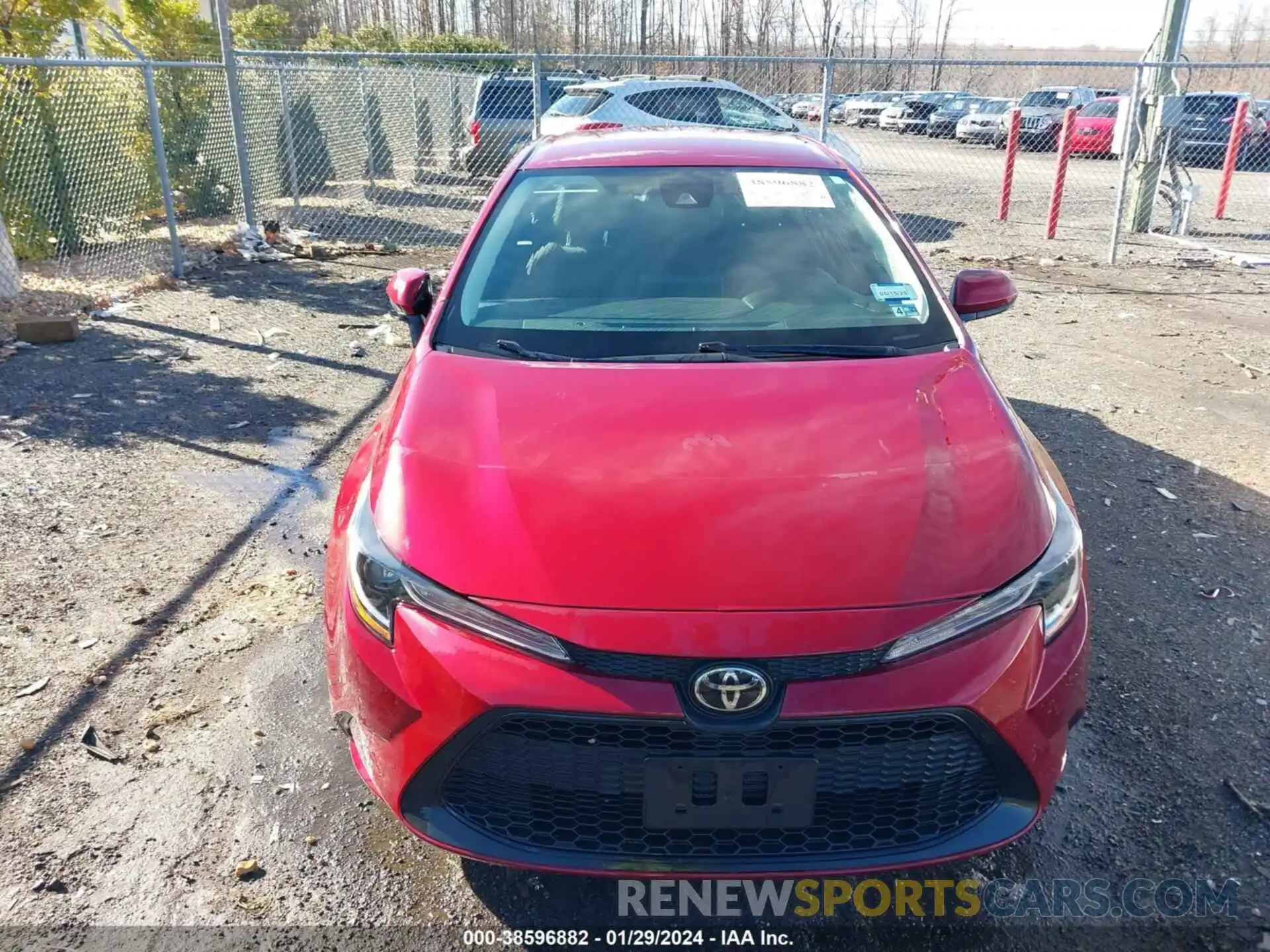 13 Photograph of a damaged car 5YFEPMAEXNP318756 TOYOTA COROLLA 2022