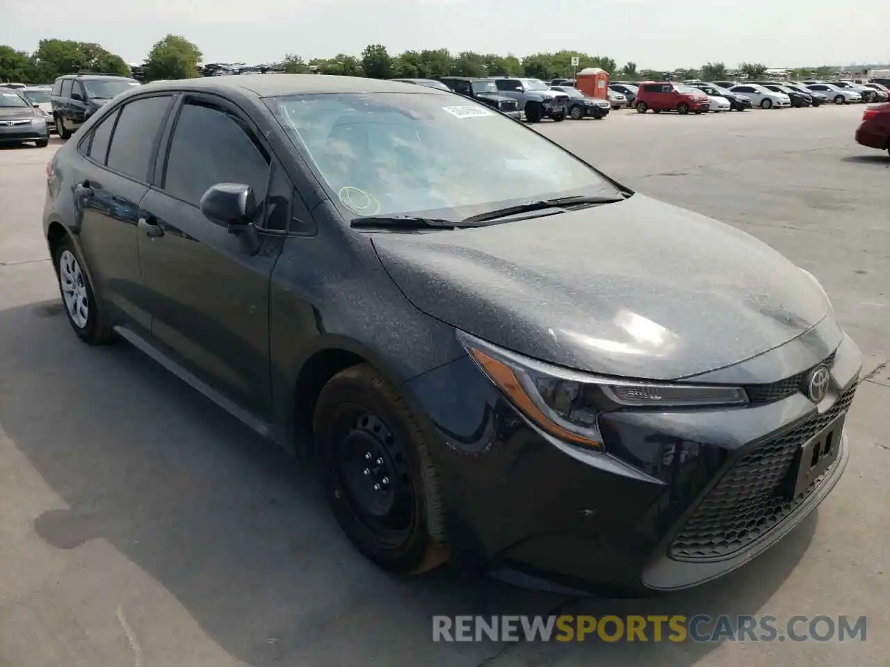 1 Photograph of a damaged car 5YFEPMAEXNP321267 TOYOTA COROLLA 2022